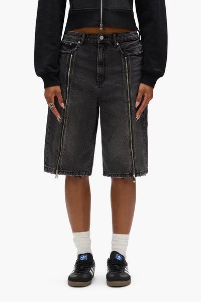 Zip Denim Short – PURPLE BRAND