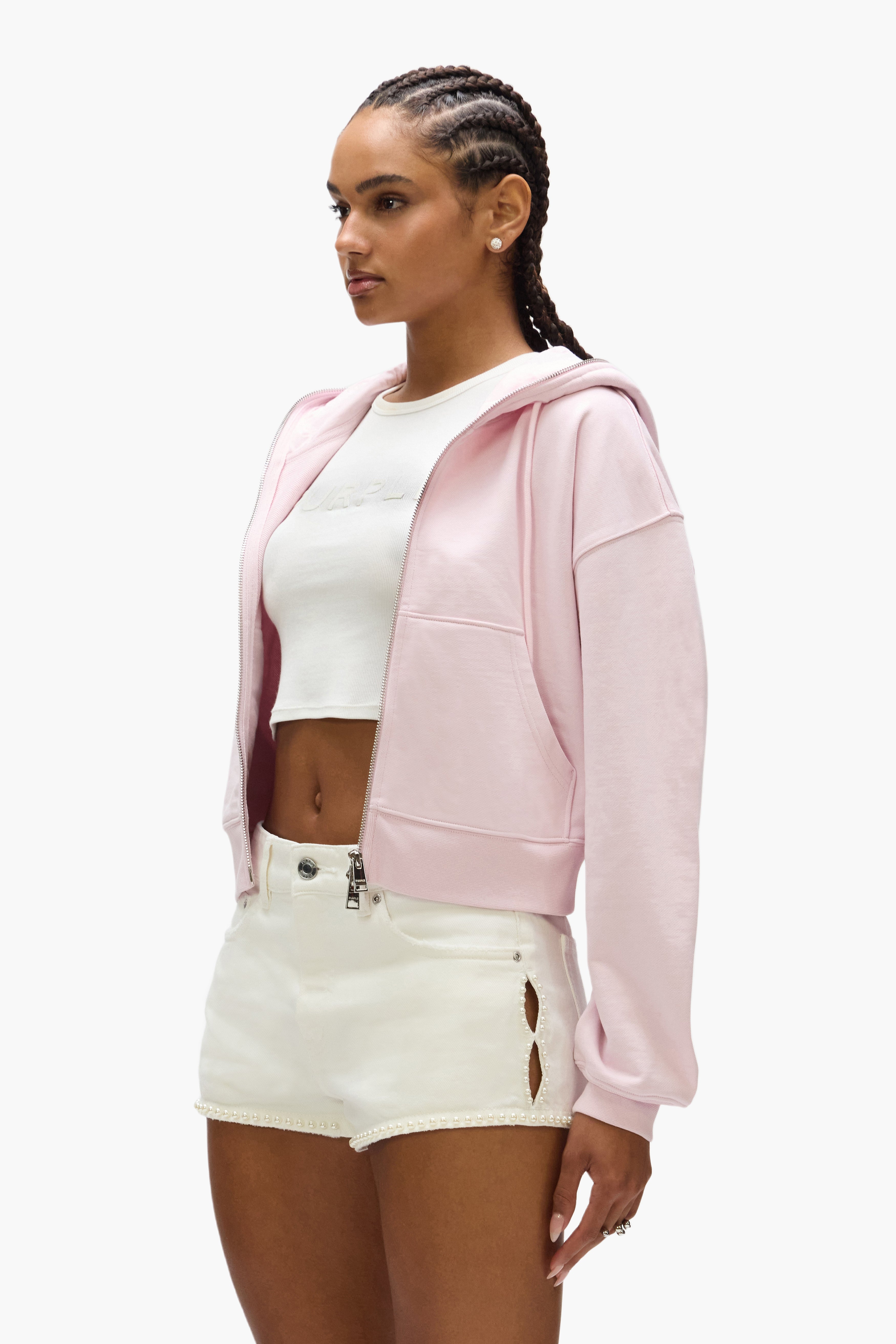 売れ筋商品|||エルエーポップアート カットソー トップス レディース Women's Hummingbirds Word Art Hooded Sweatshirt Purple Women's Hooded Sweatshirt | Sweatshirts | Lifestyle Apparel