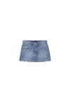 Logo Bling Mini Skirt
