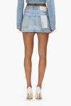 Logo Bling Mini Skirt