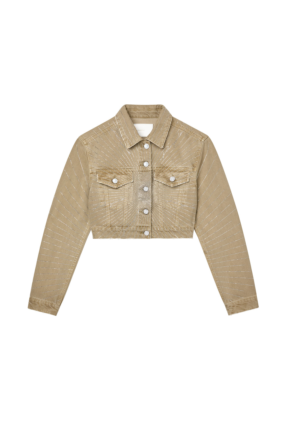 Radial Bling Crop Jacket