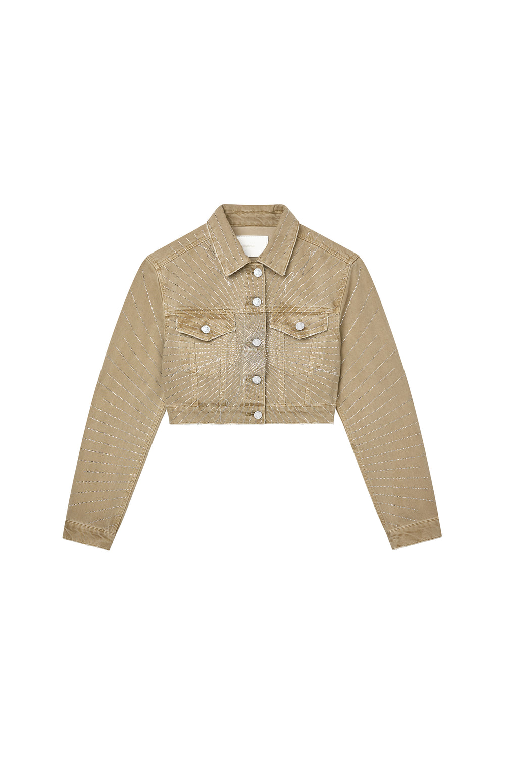 Radial Bling Crop Jacket
