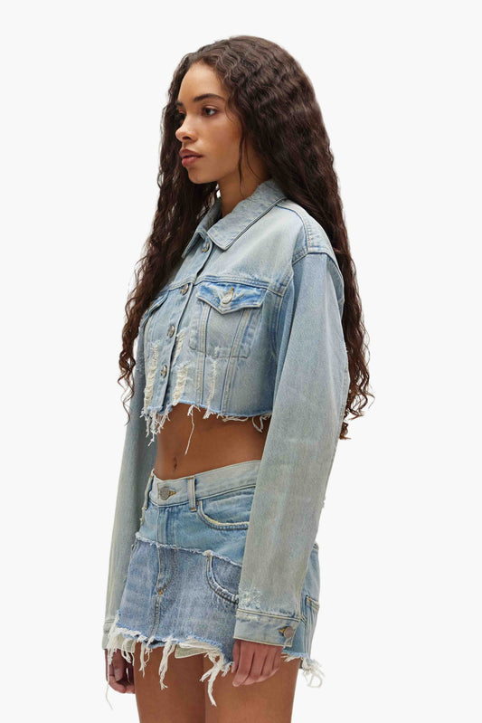 Cropped Denim Jacket