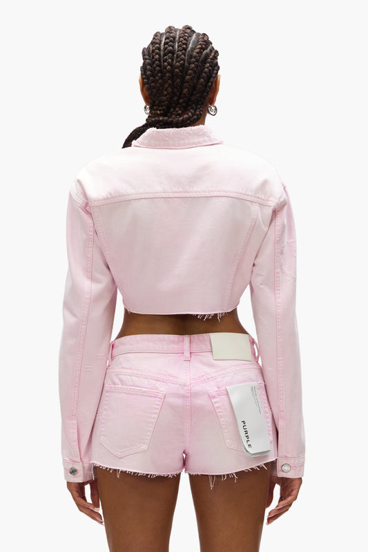 Sequin Cropped Jacket