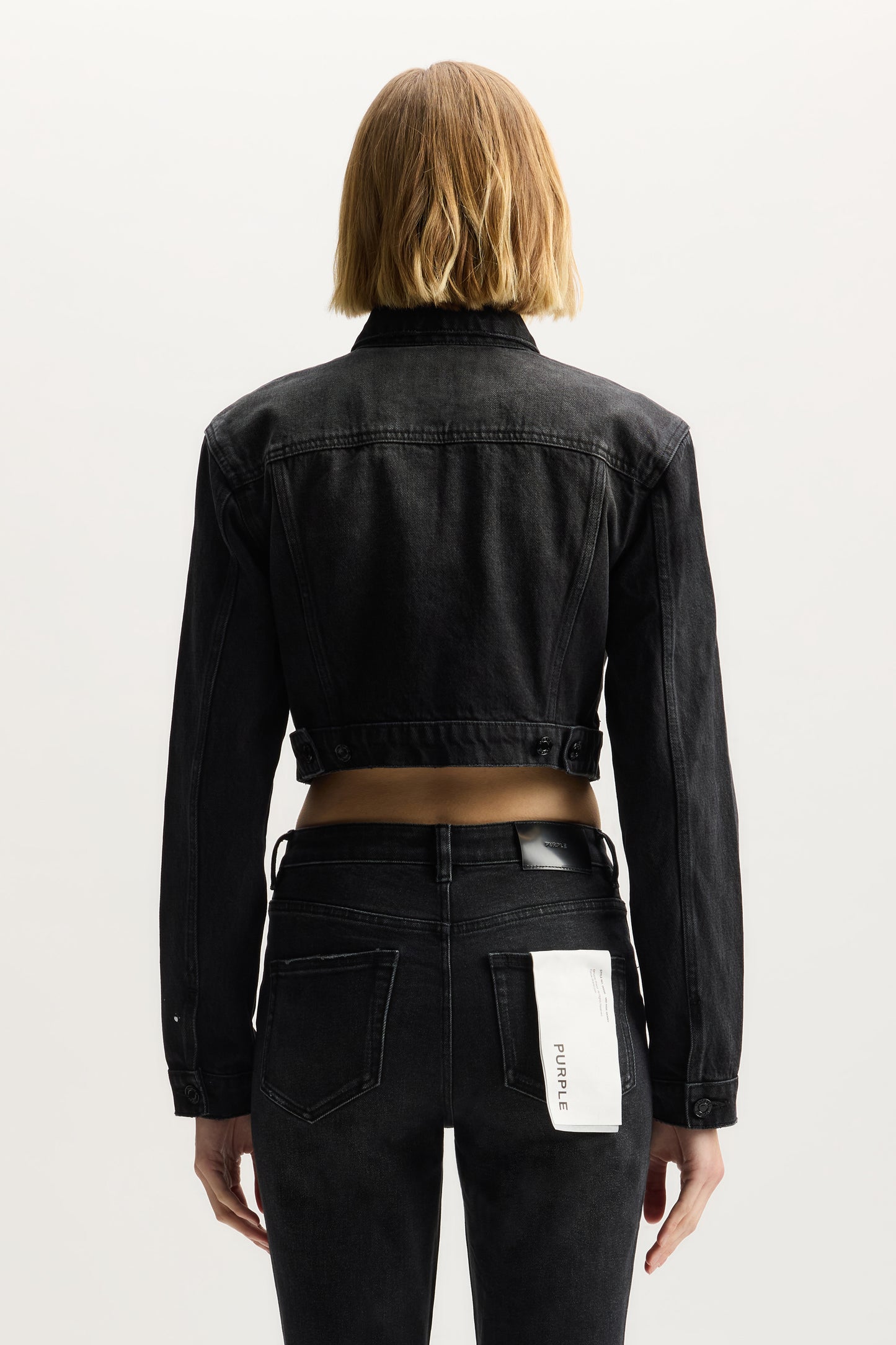 Paint Splatter Jacket, cropped outerwear with front zipper and chest pockets, Fall Winter 2026.