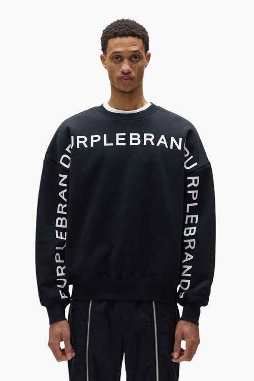 Wordmark Repeat Crewneck Sweater