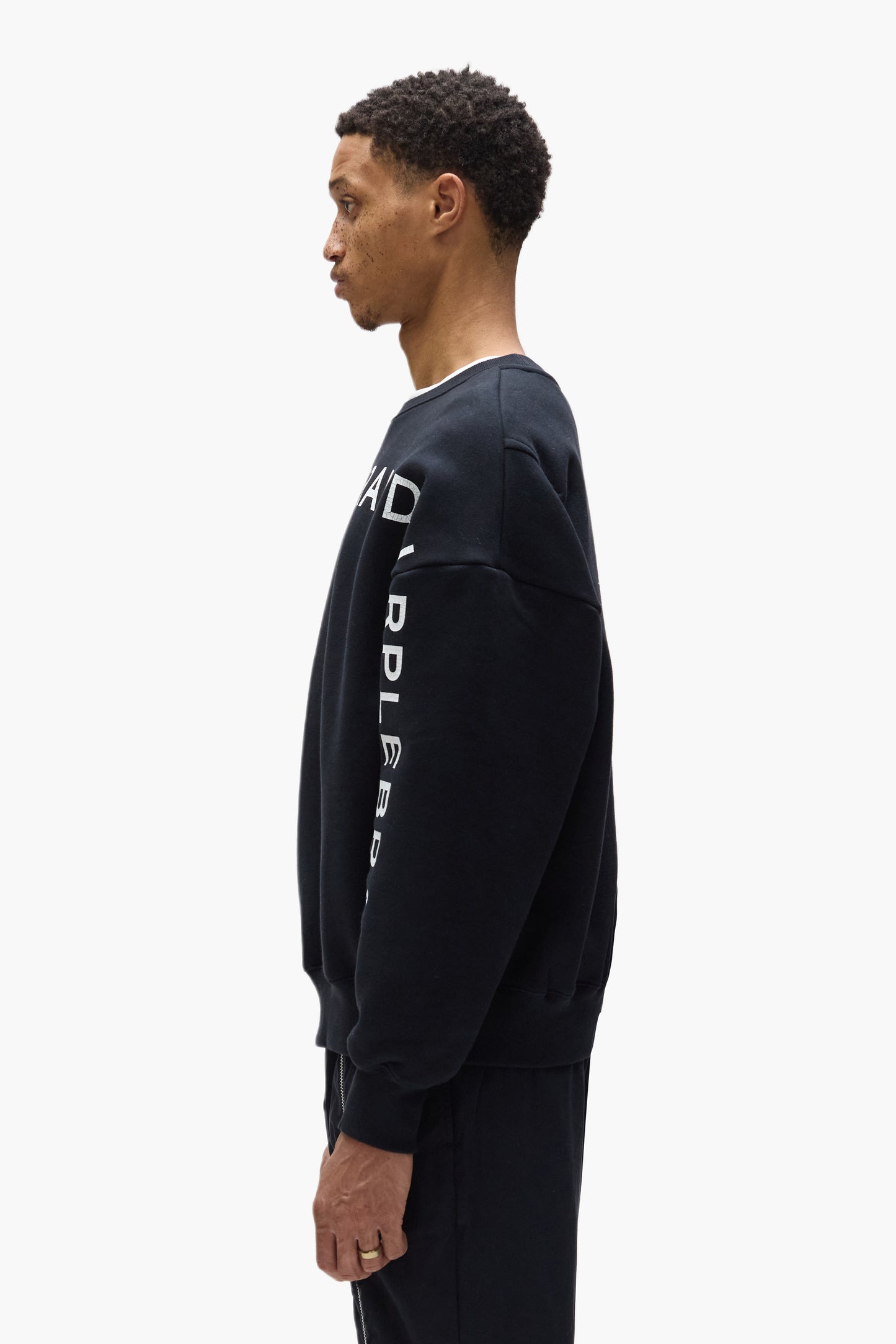 Wordmark Repeat Crewneck Sweater