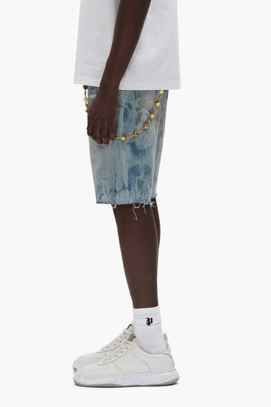 P059 Mixed Paint Shorts