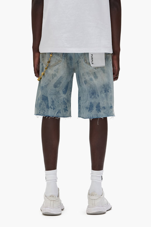 P059 Mixed Paint Shorts