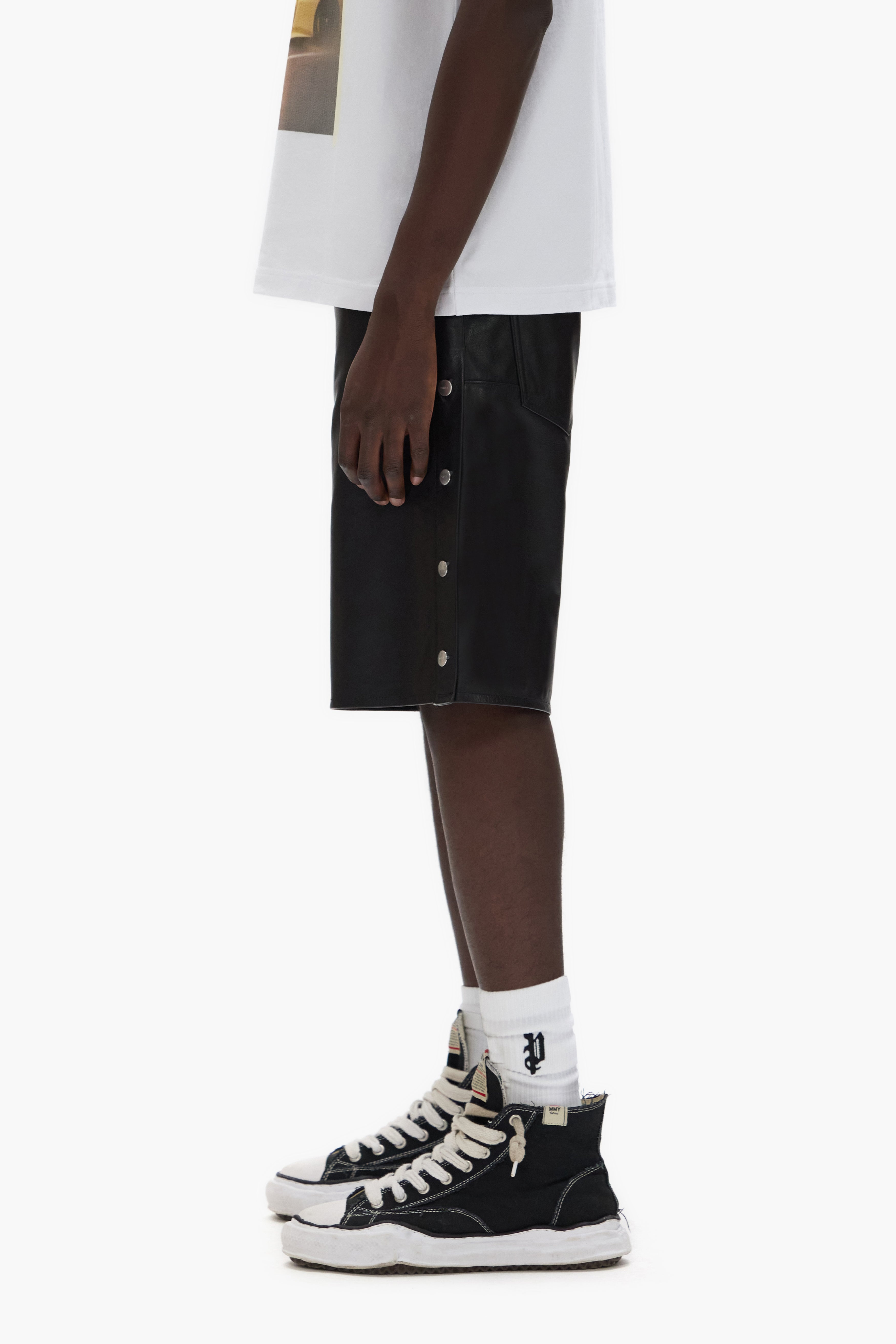 Leather Tearaway Shorts – PURPLE BRAND