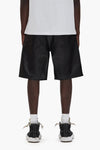Leather Tearaway Shorts