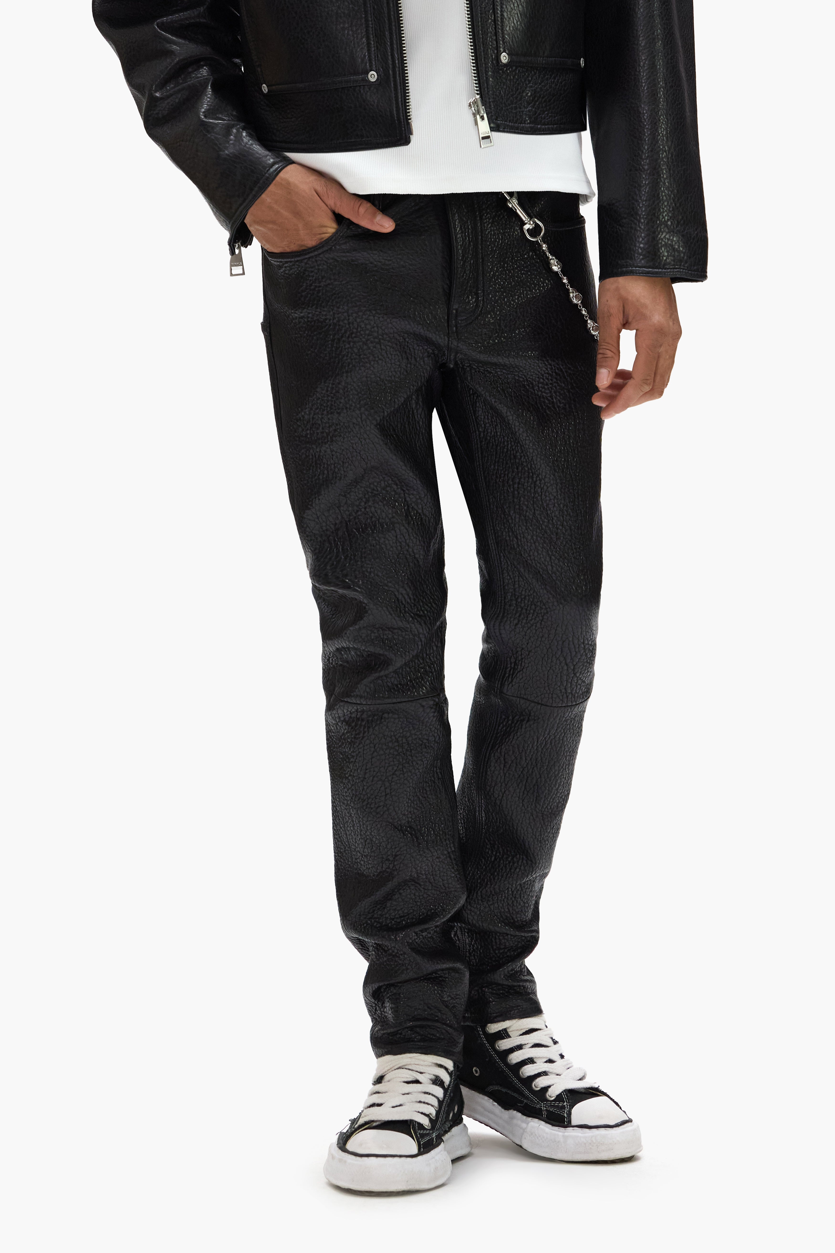 P001 Leather Pant – PURPLE BRAND
