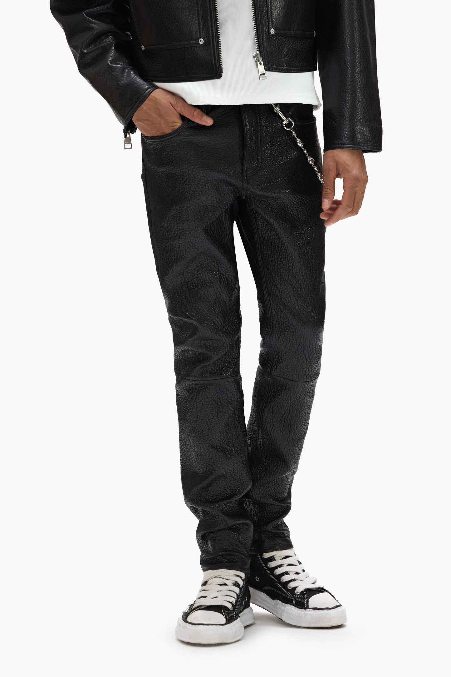 P001 Leather Pant