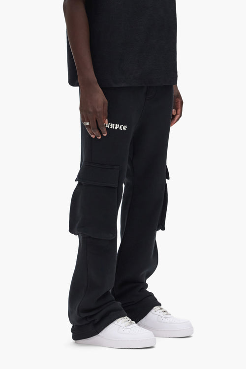 Pixelated Gothic P Cargo Sweatpant