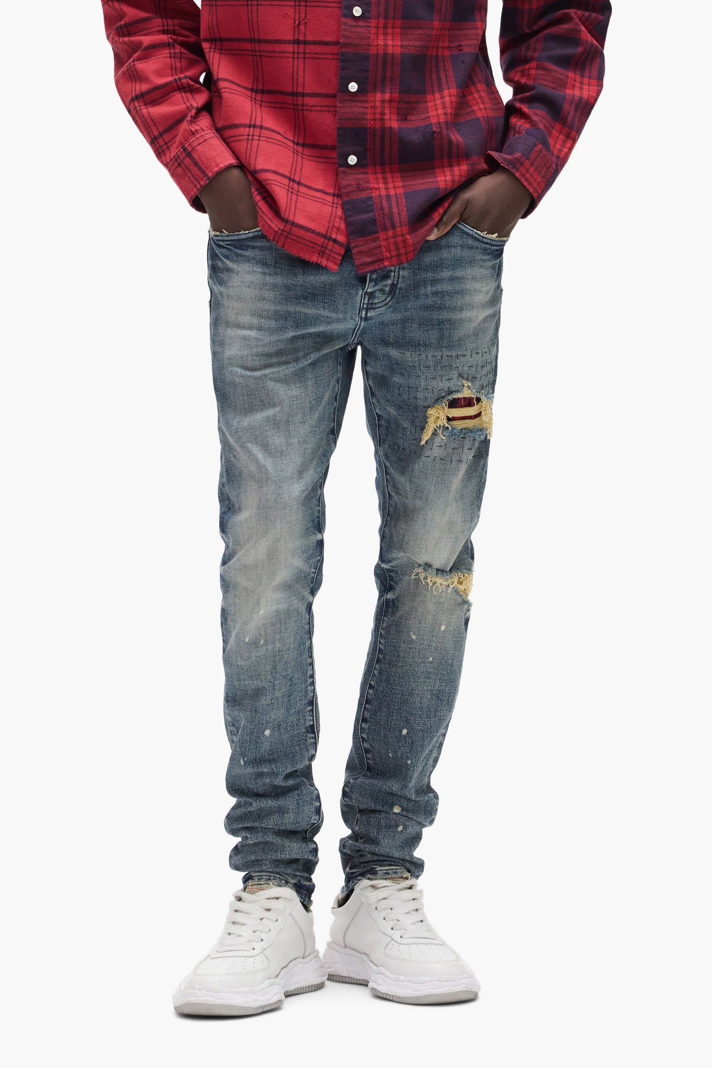 P001 Plaid Patch