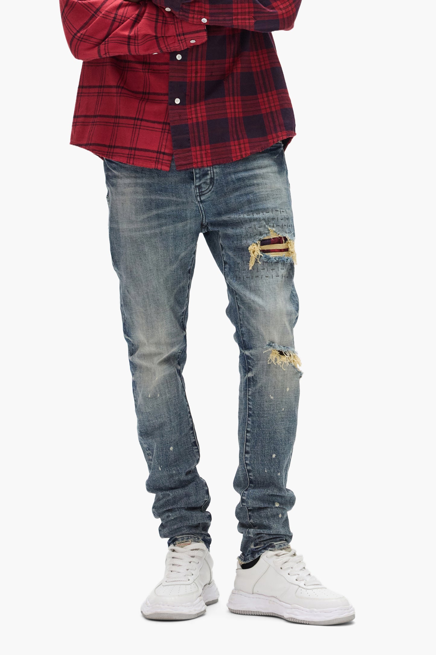 P001 Plaid Patch