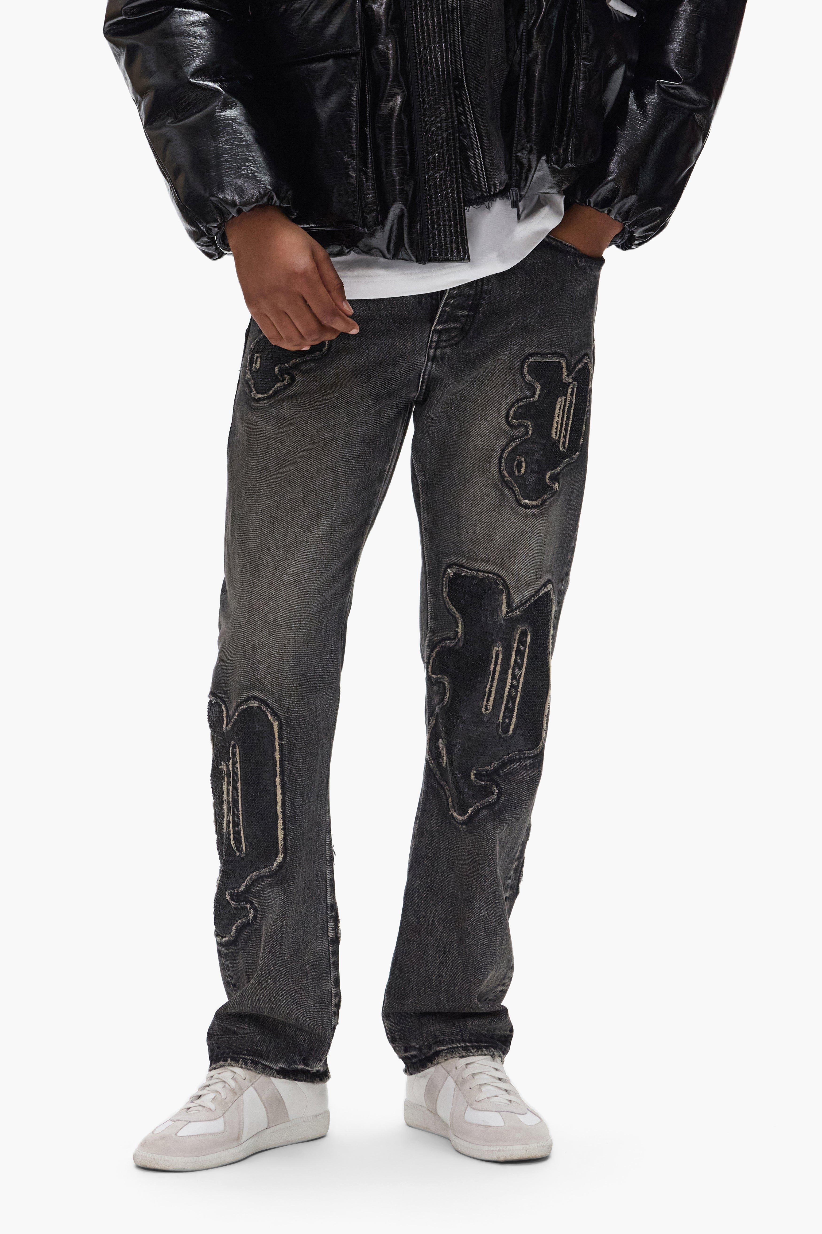 purple brand 29 正規品 新品 PURPLE BRAND ブラックスキニーデニム 29 パープルブランド