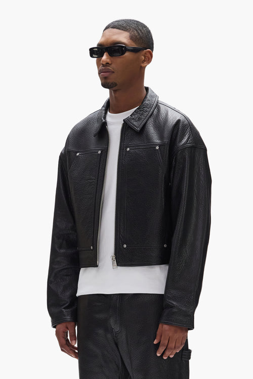 Leather Carpenter Jacket