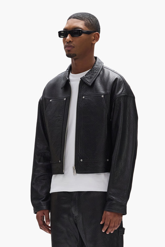 Leather Carpenter Jacket