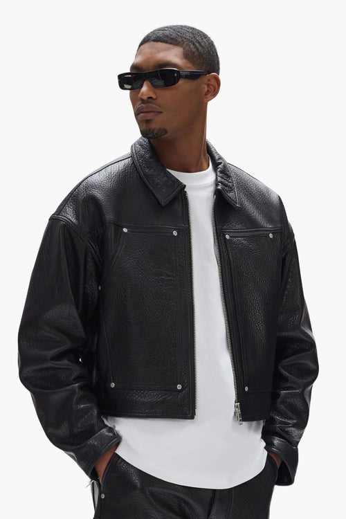 Leather Carpenter Jacket