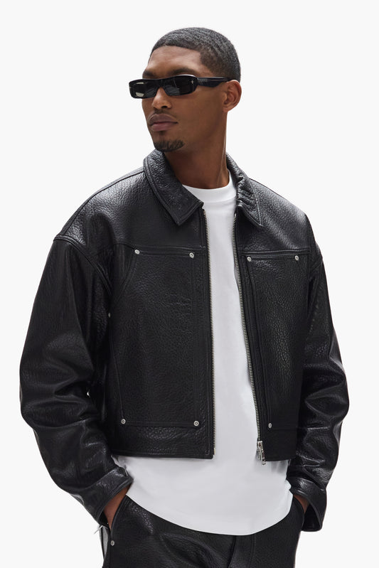 Leather Carpenter Jacket