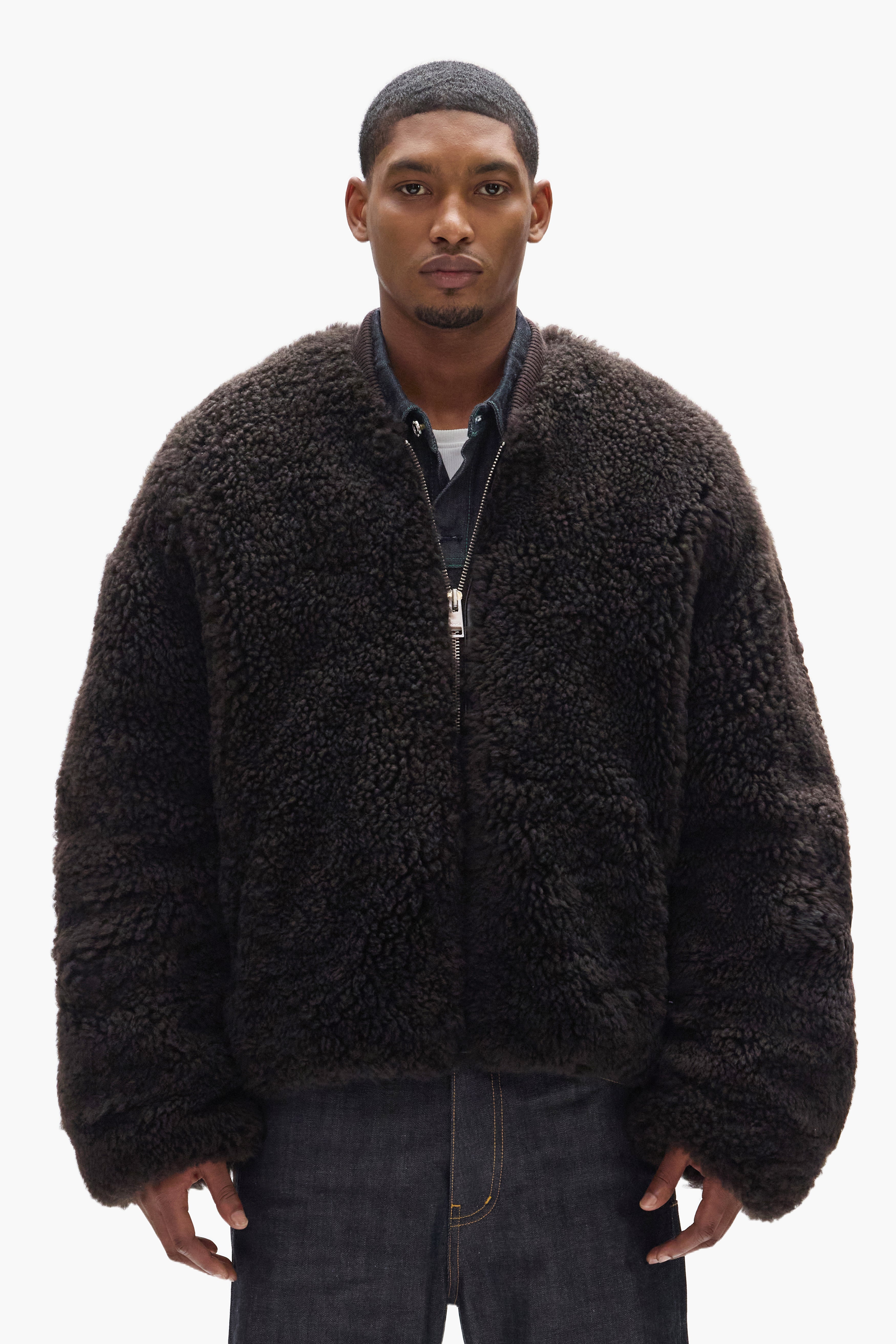 Shearling Jacket – PURPLE BRAND