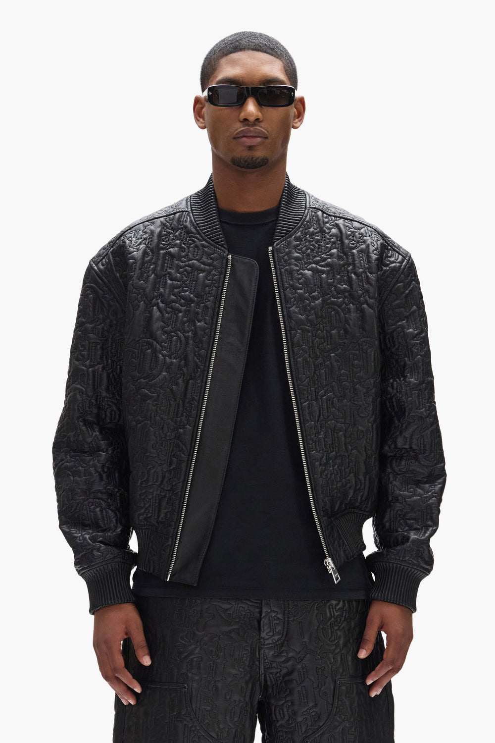 Gothic Outline Bomber Jacket