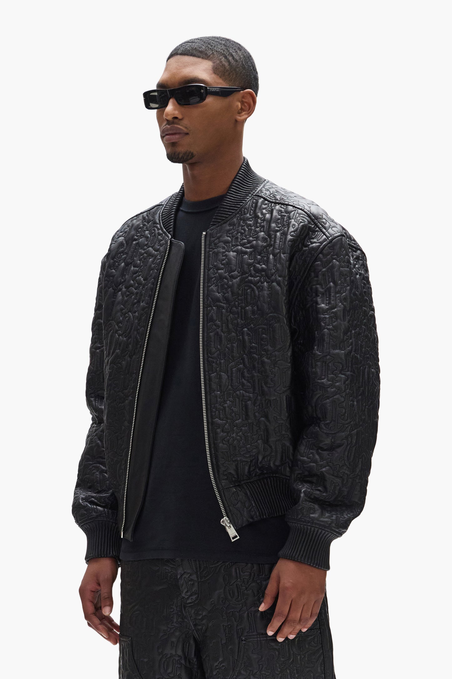 Gothic Outline Bomber Jacket