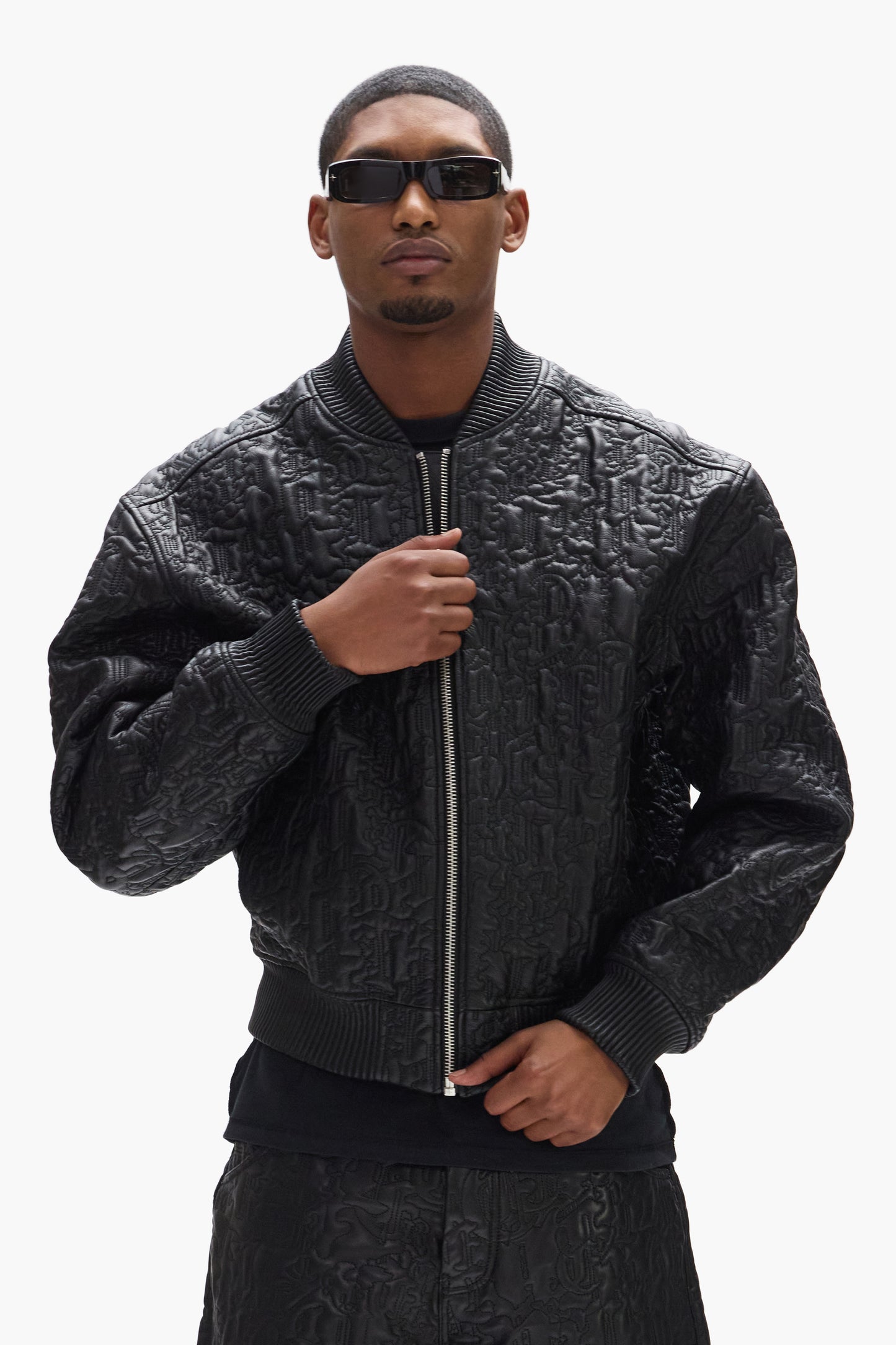 Gothic Outline Bomber Jacket