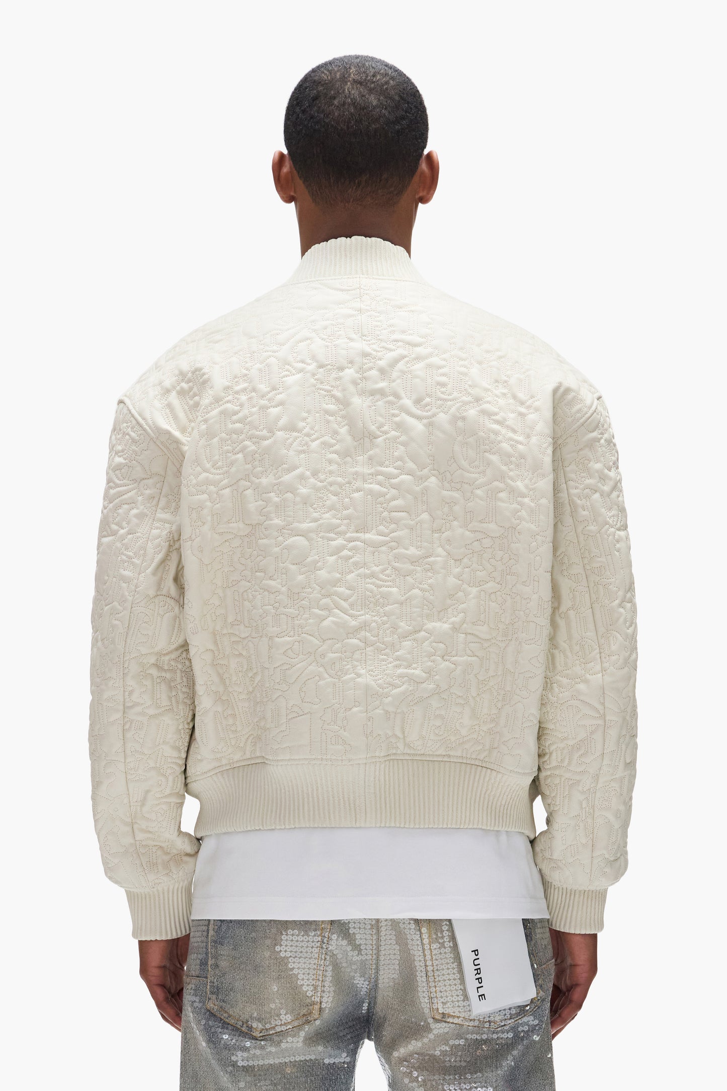 Gothic Outline Bomber Jacket