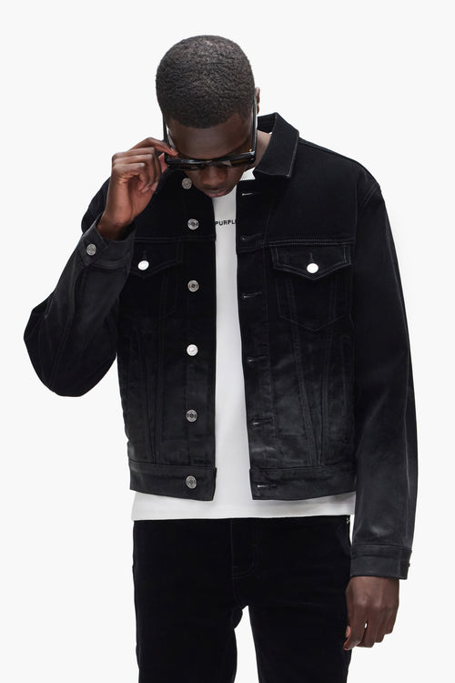 Flock Dipped Jacket