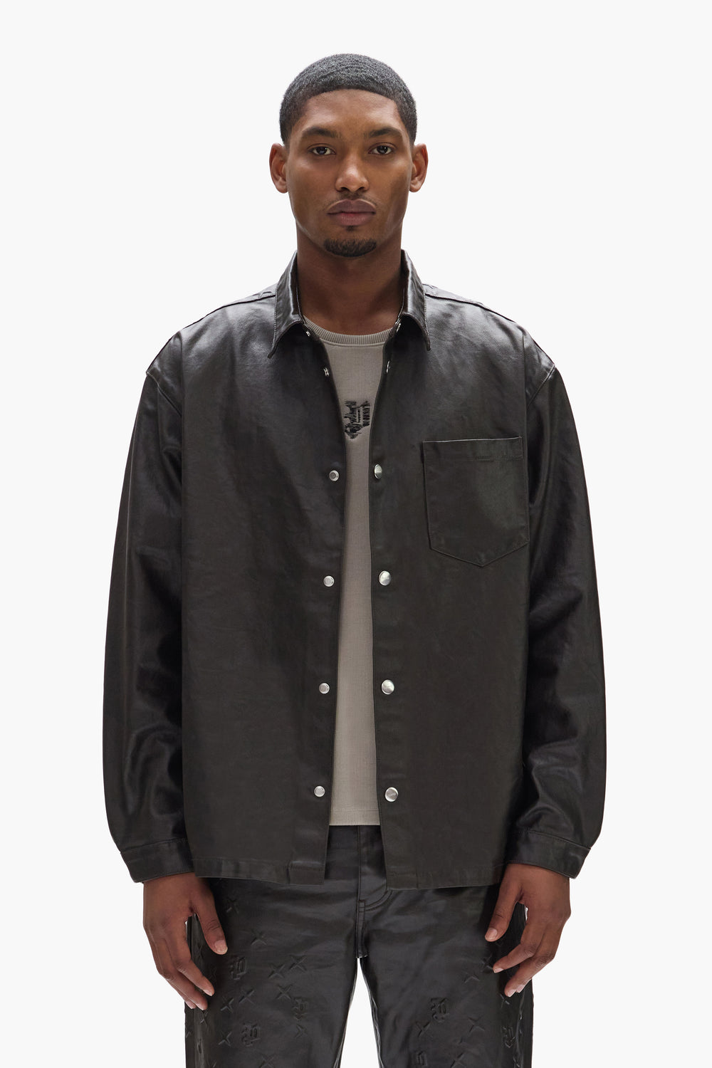 Embossed Monogram Shirt