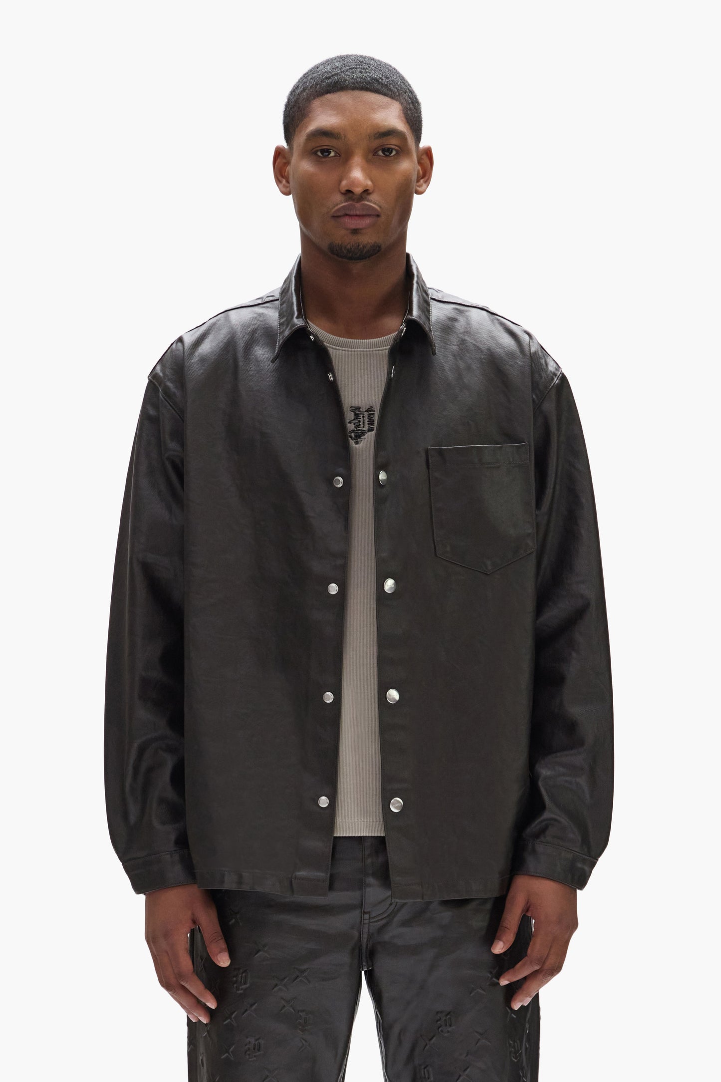 Embossed Monogram Shirt
