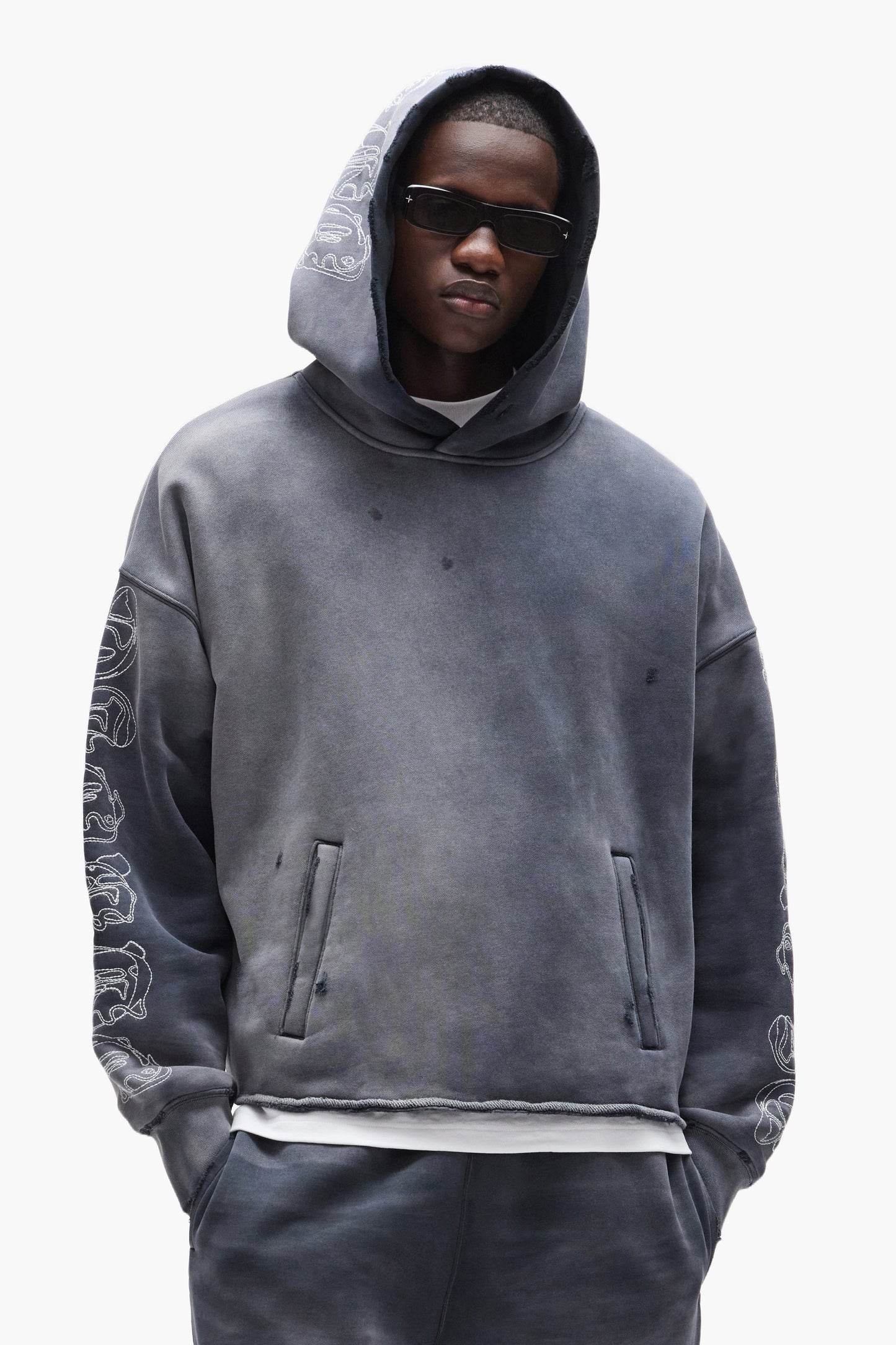 Gothic Outline Hoodie