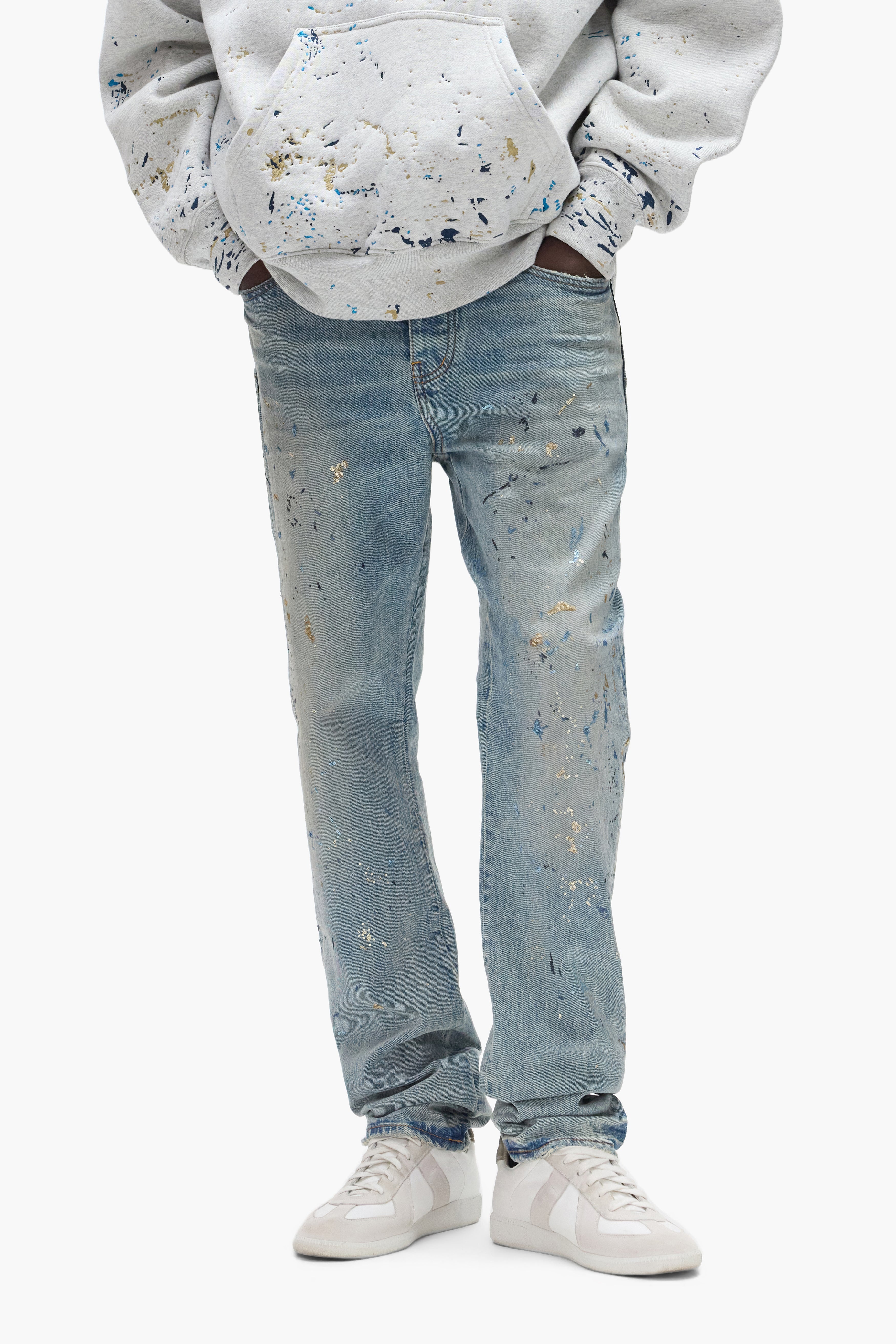 P005 Sequin Splatter – PURPLE BRAND