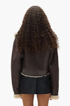 Sherpa Leather Jacket