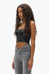 Leather Tube Top