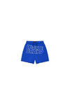 Kids' Stacked Short Turkish Sea 4-5 relaxed fit midweight fleece with elastic waistband.