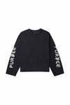 Half & Half Wide Long Sleeve