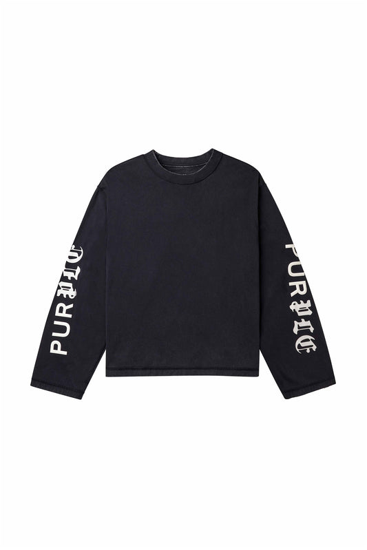 Half & Half Wide Long Sleeve