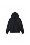 Split Zip Up Hoodie