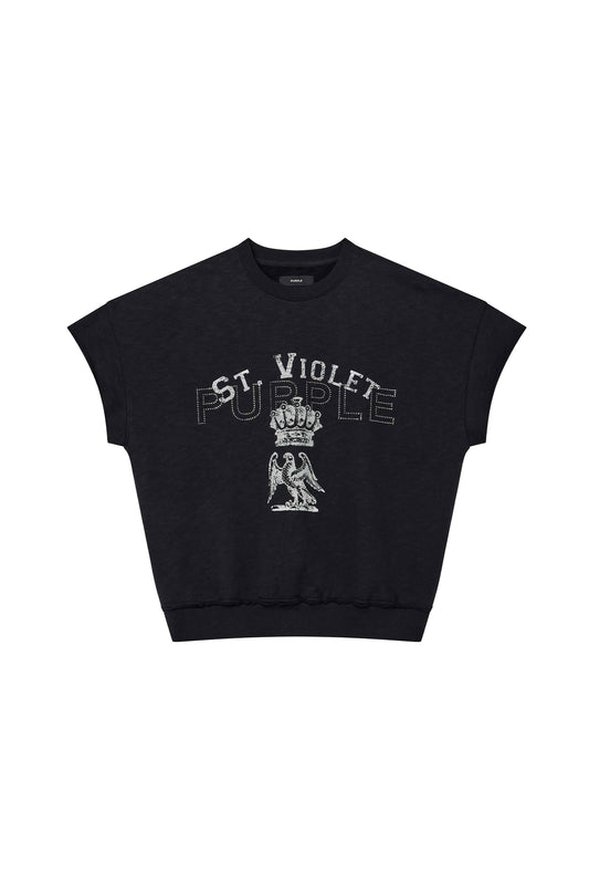 St. Violet Crystals Muscle Tee