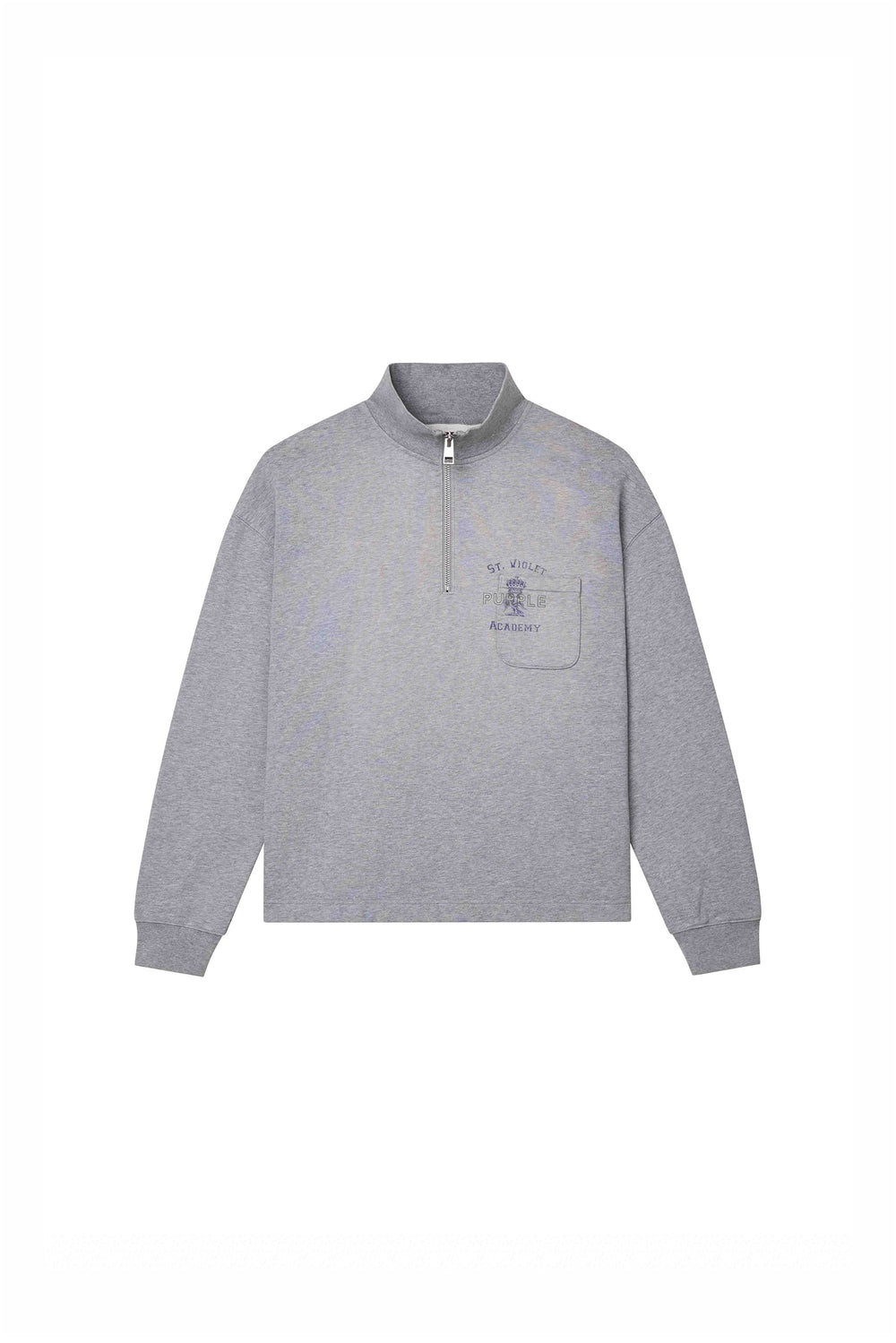St. Violet Half Zip Sweater