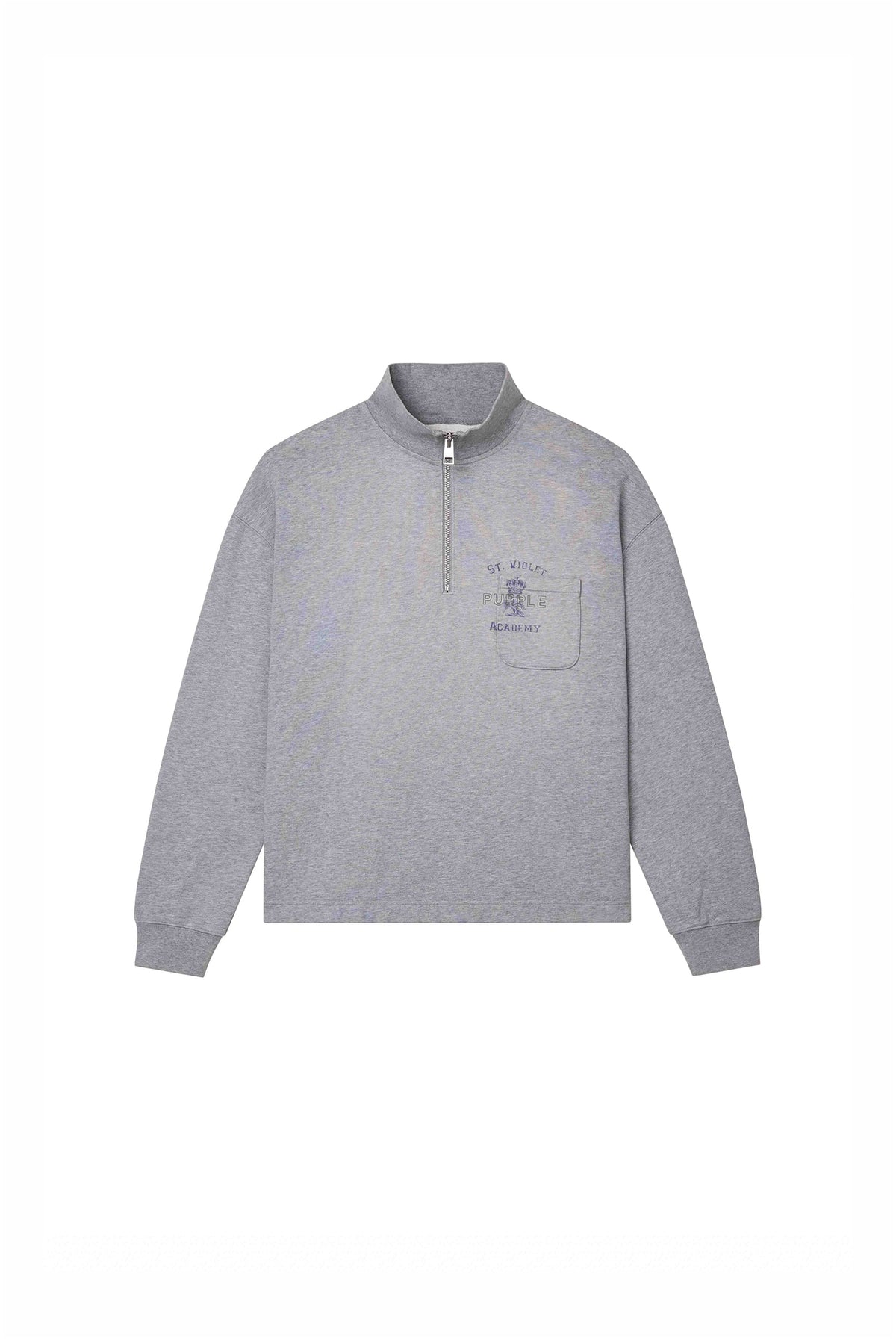 St. Violet Half Zip Sweater