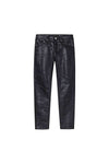 Black Lustre Snake Print Stretch Skinny Denim P001 Serpentine, available in sizes 28 to 40