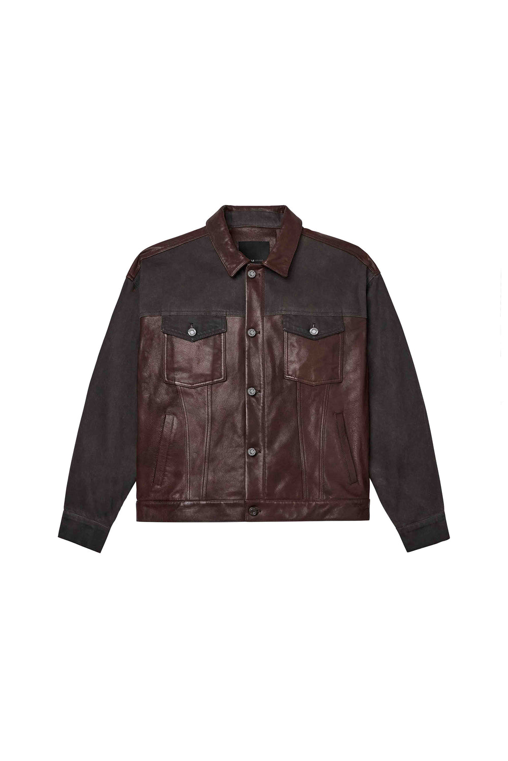Leather Mix Jacket