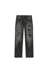 P011 Rip And Repair Denim, Mid Rise Straight Leg with Rip & Repair detailing, Fall Winter 2026.