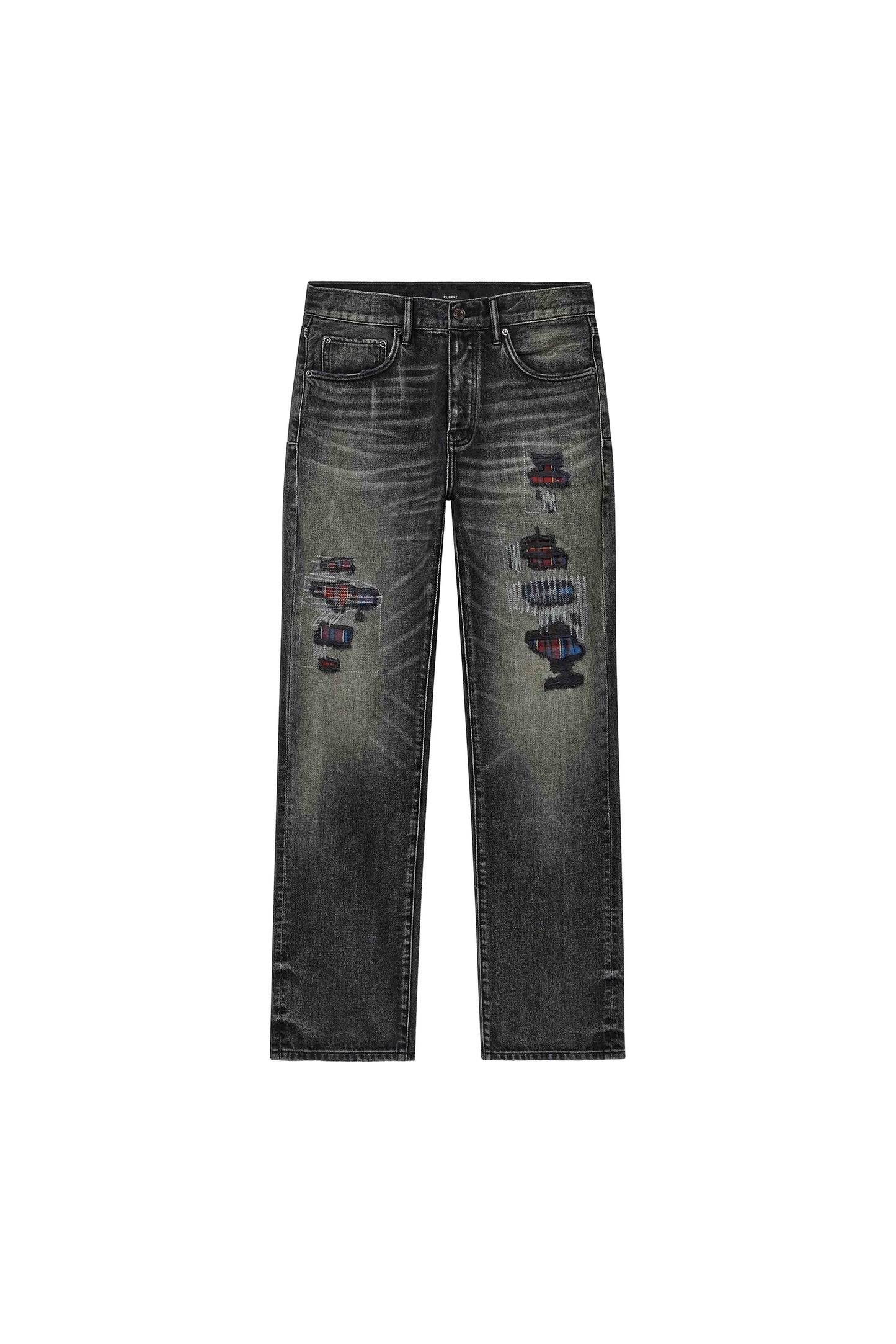 P011 Rip And Repair Denim, Mid Rise Straight Leg with Rip & Repair detailing, Fall Winter 2026.