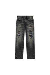 P011 Rip And Repair Denim, Mid Rise Straight Leg with Rip & Repair detailing, Fall Winter 2026.
