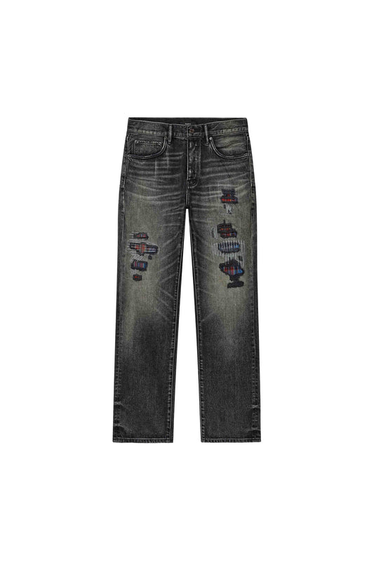 P011 Rip And Repair Denim, Mid Rise Straight Leg with Rip & Repair detailing, Fall Winter 2026.